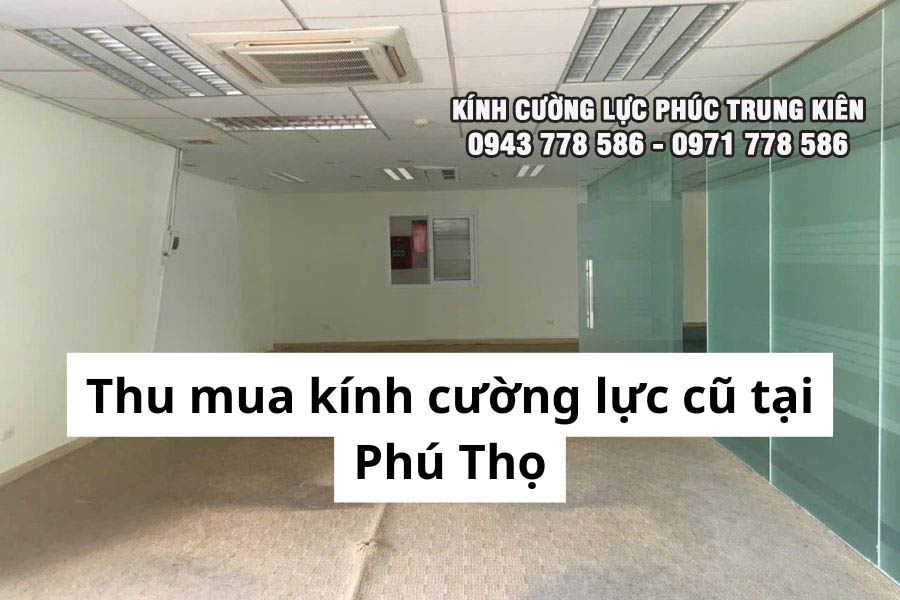 Thu mua kính cường lực cũ tại Phú Thọ – Giải pháp nhanh chóng, uy tín